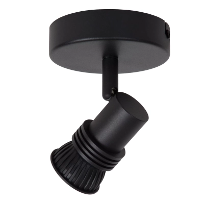 KIANTI - Plafon Spot - Ø 10 cm - 1xGU10 - Black 53901/01/30 Lucide